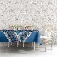 Custom Manuma Samoa Rugby Tablecloth Ula fala Samoan Siva Tau Tribal LT9 - Polynesian Pride