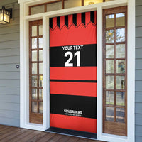 New Zealand Rugby Pacific Custom Door Cover Whatumoana Classic Retro 2025 LT9 - Polynesian Pride