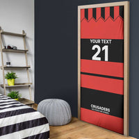 New Zealand Rugby Pacific Custom Door Cover Whatumoana Classic Retro 2025 LT9 - Polynesian Pride