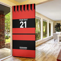 New Zealand Rugby Pacific Custom Door Cover Whatumoana Classic Retro 2025 LT9 - Polynesian Pride