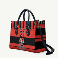 New Zealand Rugby Pacific Custom Leather Bag Whatumoana Classic Retro 2025 - Polynesian Pride