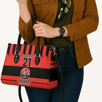 New Zealand Rugby Pacific Custom Leather Bag Whatumoana Classic Retro 2025 - Polynesian Pride