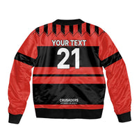 New Zealand Rugby Pacific Custom Sleeve Zip Bomber Jacket Whatumoana Classic Retro 2025