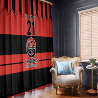 New Zealand Rugby Pacific Custom Window Curtain Whatumoana Classic Retro 2025
