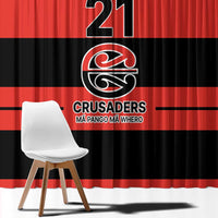 New Zealand Rugby Pacific Custom Window Curtain Whatumoana Classic Retro 2025