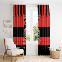 New Zealand Rugby Pacific Custom Window Curtain Whatumoana Classic Retro 2025
