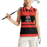 New Zealand Rugby Pacific Custom Women Sleeveless Polo Shirt Whatumoana Classic Retro 2025