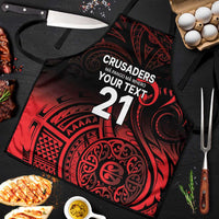 New Zealand Rugby Pacific Custom Apron Whatumoana Maori Tribal Tattoo LT9 Gold - Polynesian Pride