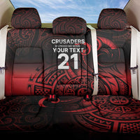 New Zealand Rugby Pacific Custom Back Car Seat Cover Whatumoana Maori Tribal Tattoo