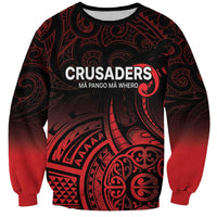 New Zealand Rugby Pacific Custom Sweatshirt Whatumoana Maori Tribal Tattoo