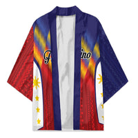 Personalized Philippines Eight Rays Sun Kimono Traditional Filipino Igorot Pattern Motif