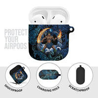 Samoa Siva Afi AirPods Case Fireknife Fire Dance Pacific Tribal Motif