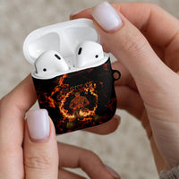 Samoa Siva Afi Dance Fireknife AirPods Case Polynesian Heritage Fire Dance