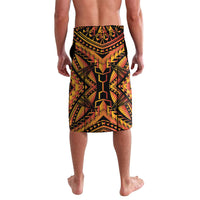 Samoa Siva Afi Dance Fireknife Lavalava Samoan Tribal Motif Dancing in the Fire