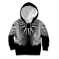 Samoan Ula Nifo Afi Tribal Kid Hoodie Polynesian Pattern