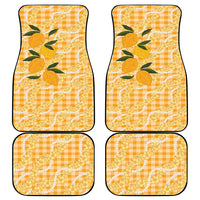 Alani Hawaiian Mango Palaka Car Mats Aloha Hibiscus Pikake Lei