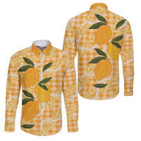 Alani Hawaiian Mango Palaka Family Matching Off Shoulder Maxi Dress and Hawaiian Shirt Aloha Hibiscus Pikake Lei