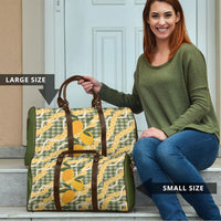 Uliuli Ahiahia Hawaiian Mango Palaka Travel Bag Aloha Hibiscus Pikake Lei