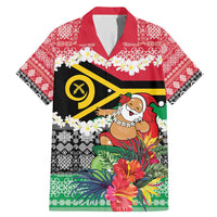 Personalised Vanuatu Joyeux Noel Family Matching Mermaid Dress and Hawaiian Shirt Proud To Be a Ni-Van Sand Drawing Art - Polynesian Pride