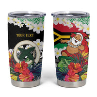 Personalised Vanuatu Joyeux Noel Tumbler Cup Proud To Be a Ni-Van Sand Drawing Art LT9 Red - Polynesian Pride