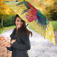 Personalised Malampa Joyeux Noel Umbrella Proud To Be a Ni-Van Sand Drawing Art LT9 - Polynesian Pride