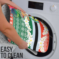 Personalised Penama Joyeux Noel Bathroom Set Proud To Be a Ni-Van Sand Drawing Art - Polynesian Pride