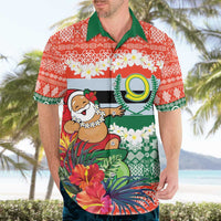 Personalised Penama Joyeux Noel Hawaiian Shirt Proud To Be a Ni-Van Sand Drawing Art - Polynesian Pride