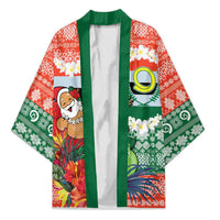 Personalised Penama Joyeux Noel Kimono Proud To Be a Ni-Van Sand Drawing Art - Polynesian Pride