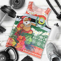 Personalised Penama Joyeux Noel Men Tank Top Proud To Be a Ni-Van Sand Drawing Art - Polynesian Pride