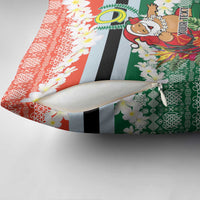 Personalised Penama Joyeux Noel Pillow Cover Proud To Be a Ni-Van Sand Drawing Art LT9 - Polynesian Pride
