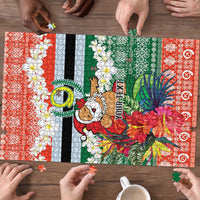 Personalised Penama Joyeux Noel Puzzle Proud To Be a Ni-Van Sand Drawing Art LT9 - Polynesian Pride