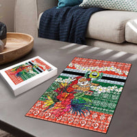 Personalised Penama Joyeux Noel Puzzle Proud To Be a Ni-Van Sand Drawing Art LT9 - Polynesian Pride