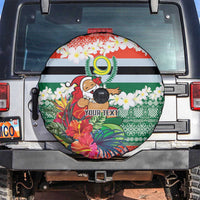 Personalised Penama Joyeux Noel Spare Tire Cover Proud To Be a Ni-Van Sand Drawing Art - Polynesian Pride
