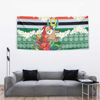 Personalised Penama Joyeux Noel Tapestry Proud To Be a Ni-Van Sand Drawing Art LT9 - Polynesian Pride