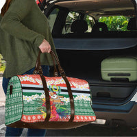 Personalised Penama Joyeux Noel Travel Bag Proud To Be a Ni-Van Sand Drawing Art LT9 - Polynesian Pride