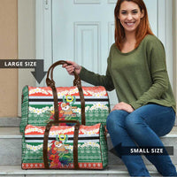 Personalised Penama Joyeux Noel Travel Bag Proud To Be a Ni-Van Sand Drawing Art LT9 - Polynesian Pride