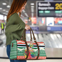 Personalised Penama Joyeux Noel Travel Bag Proud To Be a Ni-Van Sand Drawing Art LT9 - Polynesian Pride