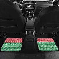 Personalised Sanma Joyeux Noel Car Mats Proud To Be a Ni-Van Sand Drawing Art - Polynesian Pride