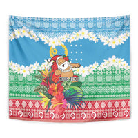 Personalised Sanma Joyeux Noel Tapestry Proud To Be a Ni-Van Sand Drawing Art LT9 - Polynesian Pride
