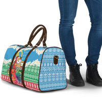 Personalised Sanma Joyeux Noel Travel Bag Proud To Be a Ni-Van Sand Drawing Art LT9 - Polynesian Pride