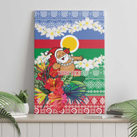 Personalised Shefa Joyeux Noel Canvas Wall Art Proud To Be a Ni-Van Sand Drawing Art - Polynesian Pride