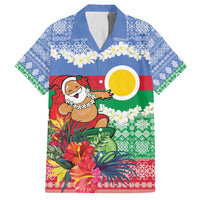 Personalised Shefa Joyeux Noel Family Matching Tank Maxi Dress and Hawaiian Shirt Proud To Be a Ni-Van Sand Drawing Art - Polynesian Pride