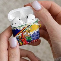 Personalised Torba Joyeux Noel AirPods Case Proud To Be a Ni-Van Sand Drawing Art - Polynesian Pride