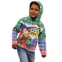 Personalised Torba Joyeux Noel Kid Hoodie Proud To Be a Ni-Van Sand Drawing Art LT9 - Polynesian Pride