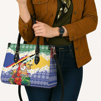 Personalised Torba Joyeux Noel Leather Bag Proud To Be a Ni-Van Sand Drawing Art LT9 - Polynesian Pride