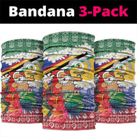 Personalised Torba Joyeux Noel Neck Gaiter Proud To Be a Ni-Van Sand Drawing Art - Polynesian Pride