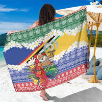 Personalised Torba Joyeux Noel Sarong Proud To Be a Ni-Van Sand Drawing Art - Polynesian Pride