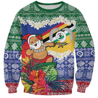 Personalised Torba Joyeux Noel Sweatshirt Proud To Be a Ni-Van Sand Drawing Art LT9 Unisex Green - Polynesian Pride