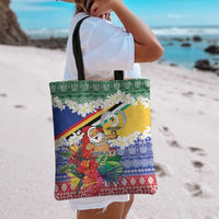 Personalised Torba Joyeux Noel Tote Bag Proud To Be a Ni-Van Sand Drawing Art - Polynesian Pride