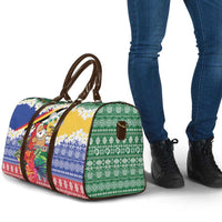 Personalised Torba Joyeux Noel Travel Bag Proud To Be a Ni-Van Sand Drawing Art LT9 - Polynesian Pride